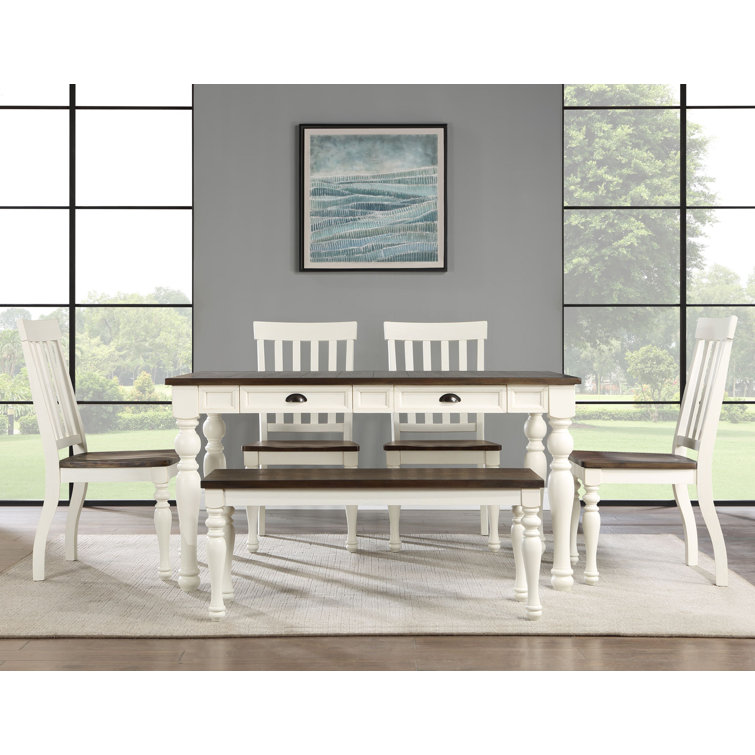 Charlton Home Danney 6 Piece Dining Set Reviews Wayfair